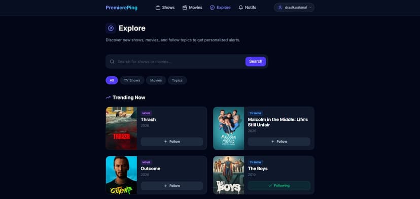 Premiere Ping preview
